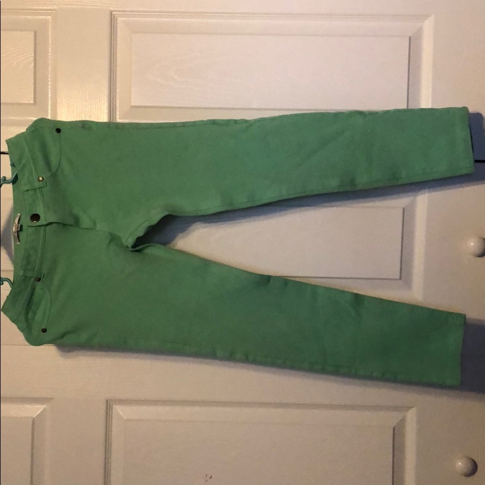 Light Green Capris